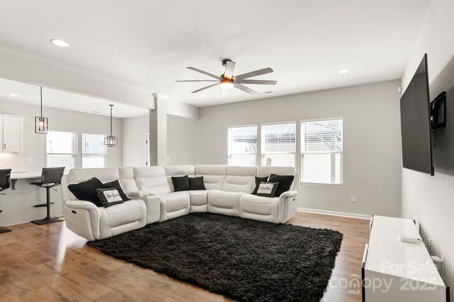 Furnished interior view inside a new home in , York (Image 30). Furnished interior view inside a new home in , York (Image 30).