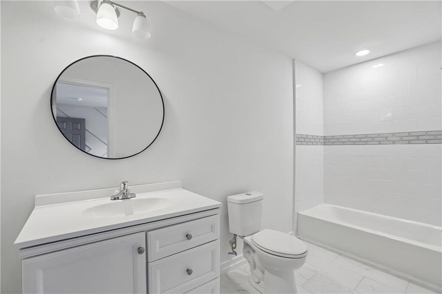 Furnished interior view inside a new home in , Covington (Image 10).