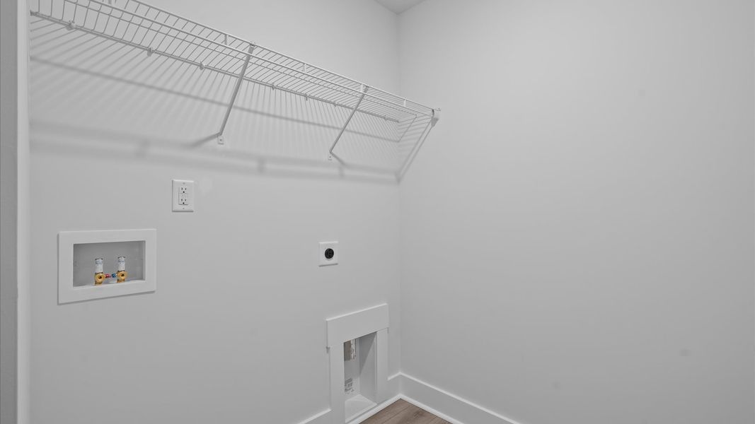 Furnished interior view inside a new home in Kayfield at Midway, Anderson (Image 24).