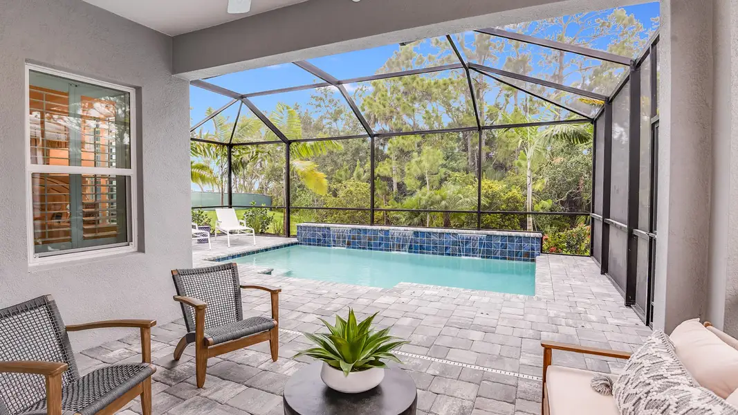 Representative exterior details of a home built from the Patriot by Neal Communities in Boca Royale Golf & Country Club at Wellen Park, Englewood (Image 3).