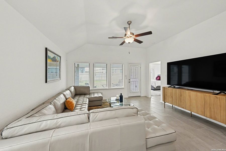 Furnished interior view inside a new home in The Parklands, Schertz (Image 14).