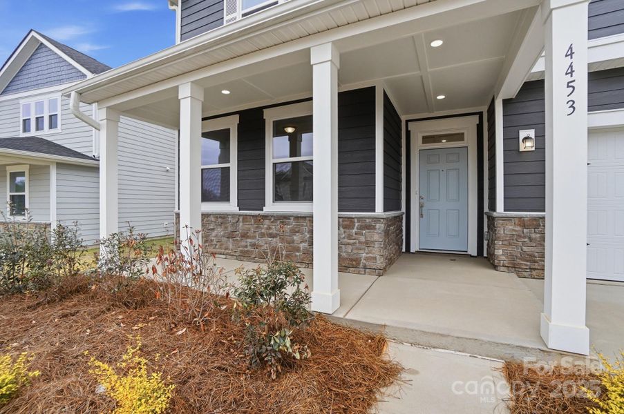 Exterior details and patio area of a home in Wilson Creek, Indian Land (Image 27).