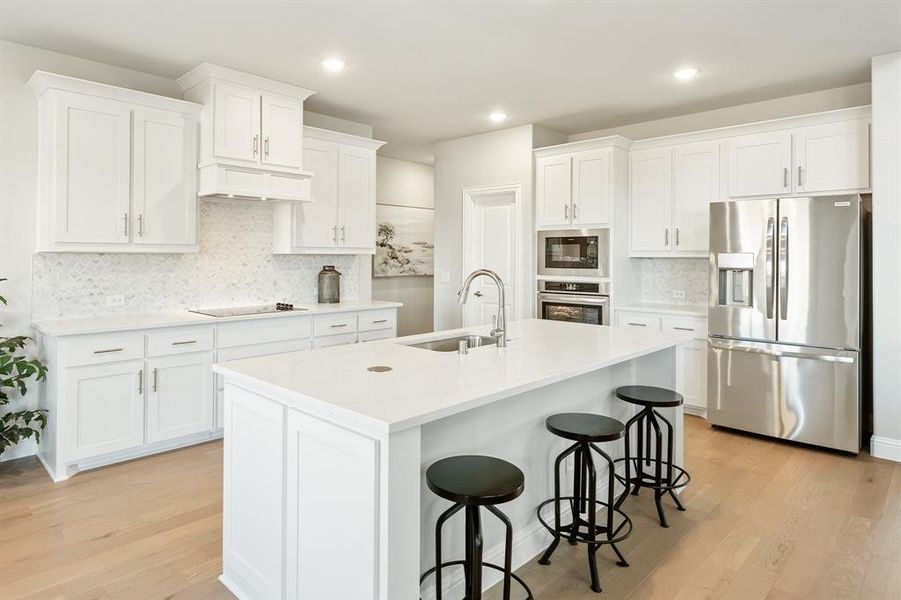 Furnished interior view inside a new home in Ridgepoint, Midlothian (Image 13).