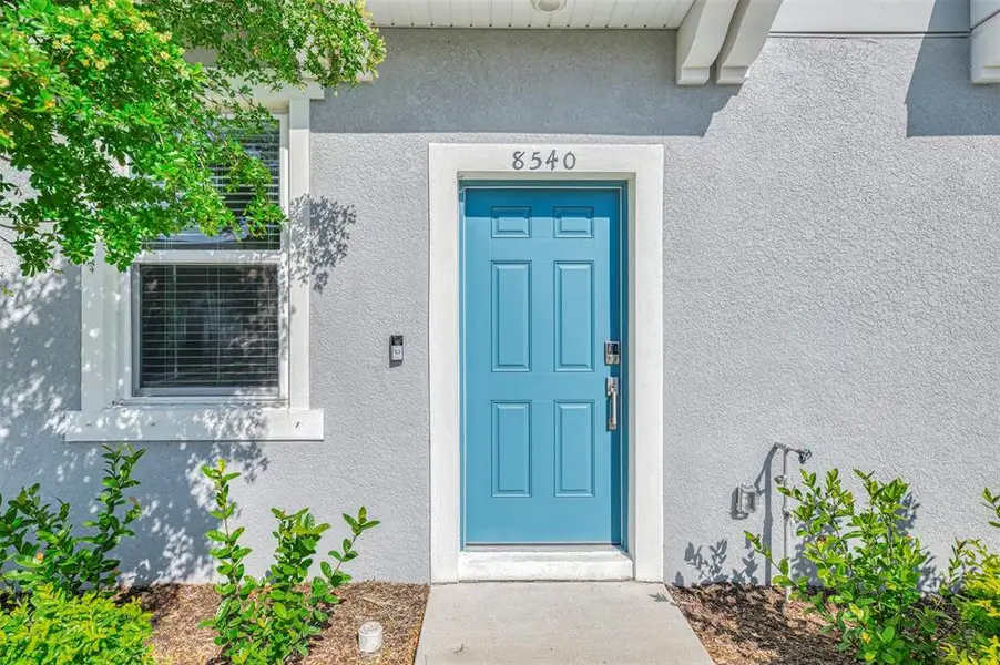 Exterior details and patio area of a home in , Sarasota (Image 30).