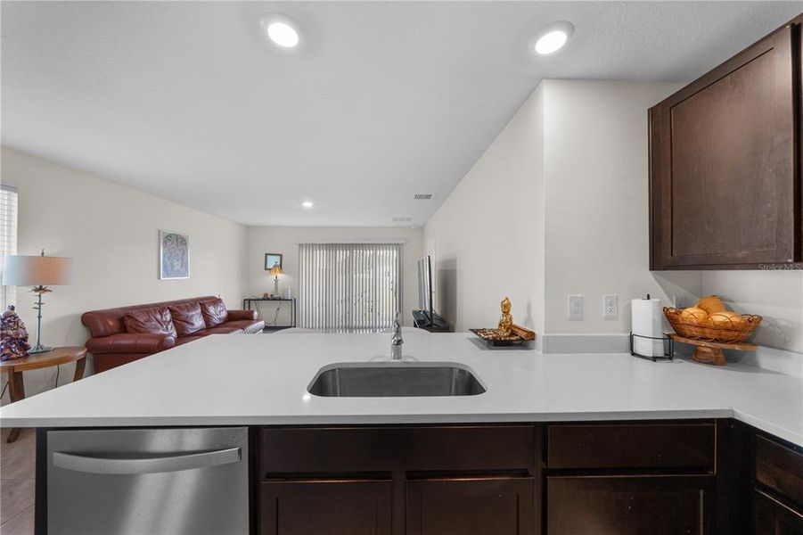 Furnished interior view inside a new home in Avalon Woods, Newberry (Image 6).