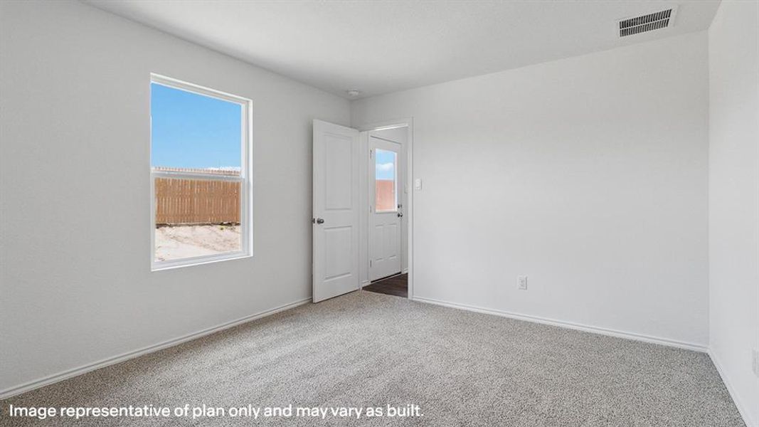 Spacious, unfurnished interior of a new home in Asher Oaks, Bonham (Image 20).