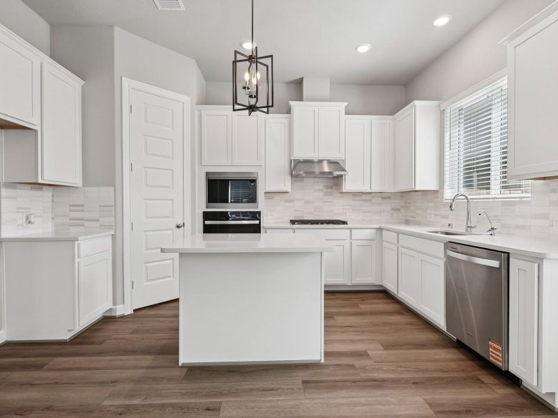 Furnished interior view inside a new home in Kemah Crossing - Luxe Series, Kemah (Image 6).