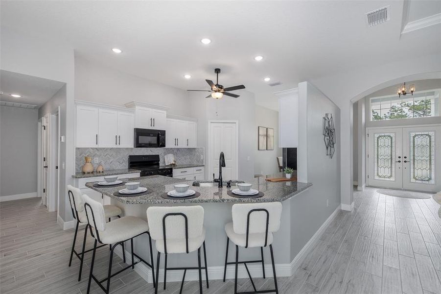 Furnished interior view inside a new home in , Homosassa (Image 44).