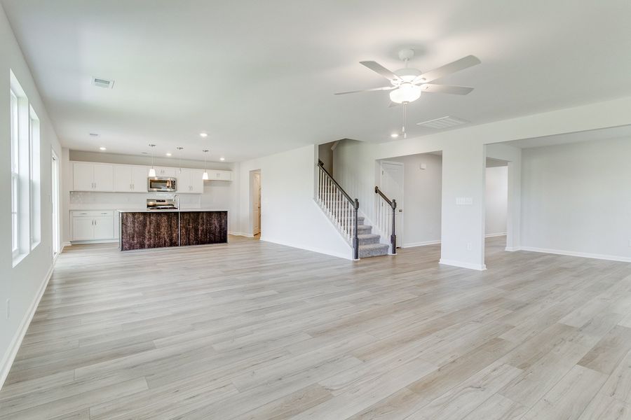 Spacious, unfurnished interior of a new home in Ellington, Elgin (Image 22). Spacious, unfurnished interior of a new home in Ellington, Elgin (Image 22).
