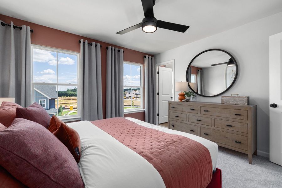 Representative furnished interior of a home built from the Broxton by Pulte Homes in Barclay Townes at The Pointe, Wilmington (Image 12). Representative furnished interior of a home built from the Broxton by Pulte Homes in Barclay Townes at The Pointe, Wilmington (Image 12).
