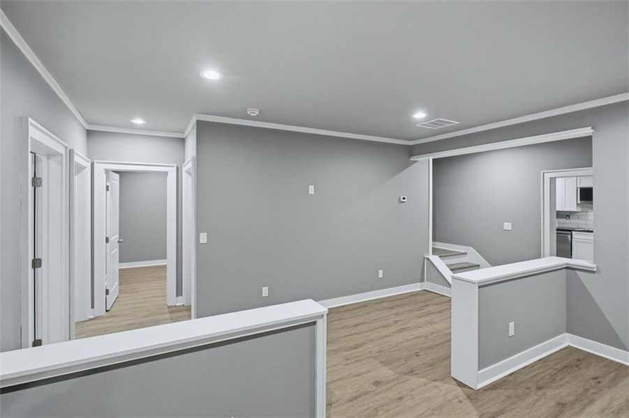 Furnished interior view inside a new home in Conner Farm, Dawsonville (Image 7).