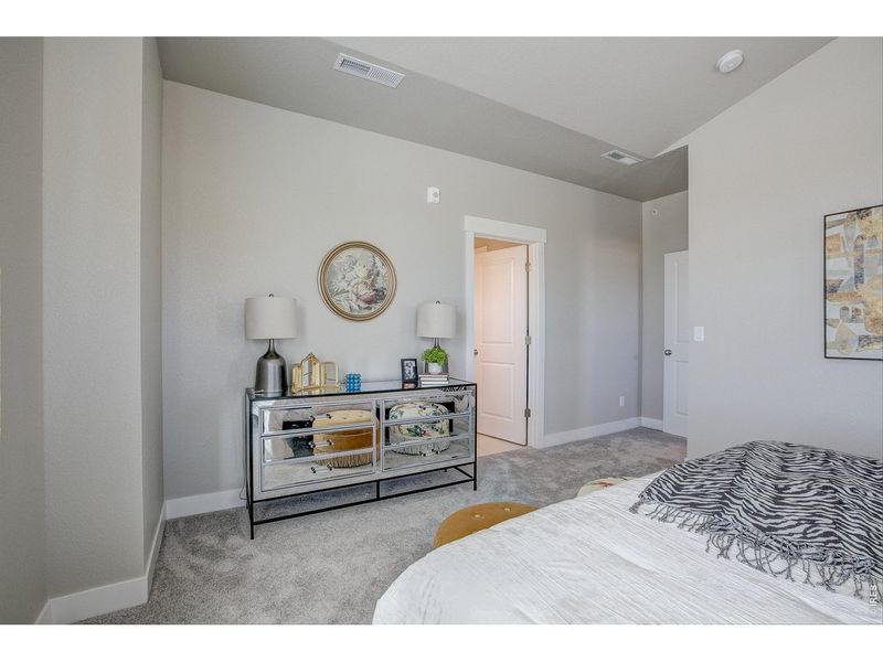 Furnished interior view inside a new home in Highlands at Fox Hill - Discovery, Longmont (Image 25).