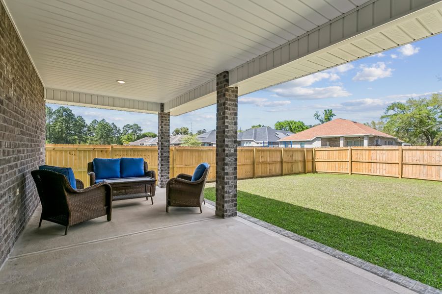 Representative exterior details of a home built from the The Liberty by Herbst Homes in Buckeyes Landing, Navarre (Image 31).
