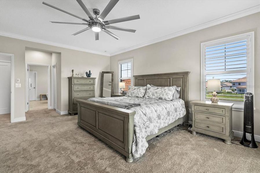 Furnished interior view inside a new home in Crosswind Ranch, Parrish (Image 46).