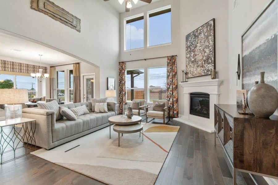 Representative furnished interior of a home built from the Concept 3135 by Landsea Homes in Belle Meadows, Cleburne (Image 5). Representative furnished interior of a home built from the Concept 3135 by Landsea Homes in Belle Meadows, Cleburne (Image 5).