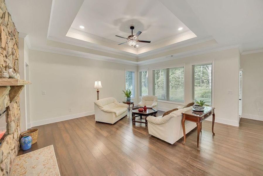 Furnished interior view inside a new home in , Canton (Image 6).