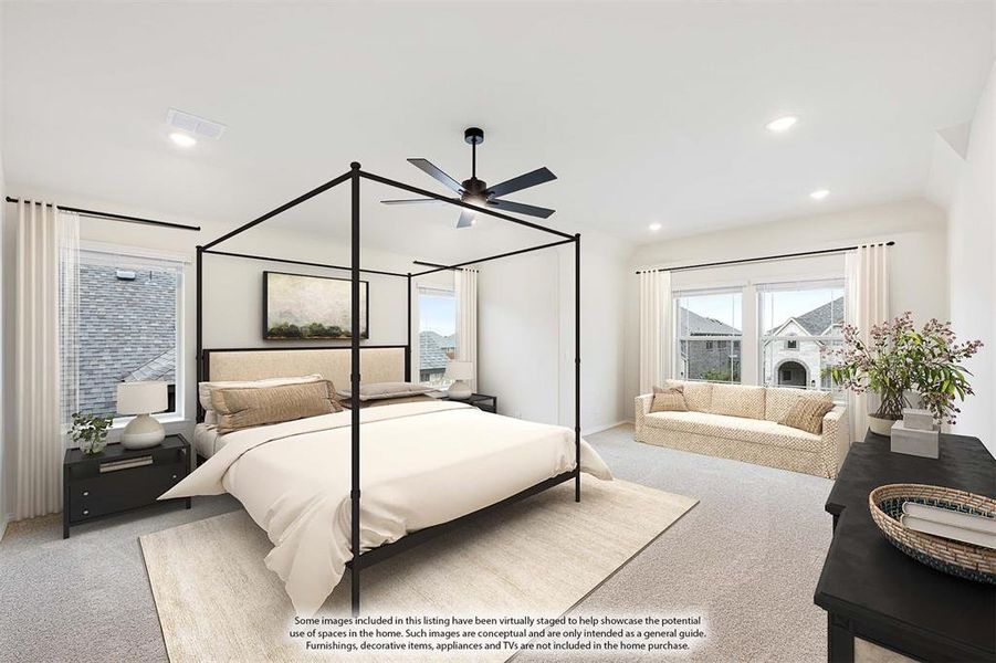 Furnished interior view inside a new home in Star Ranch, Godley (Image 16).