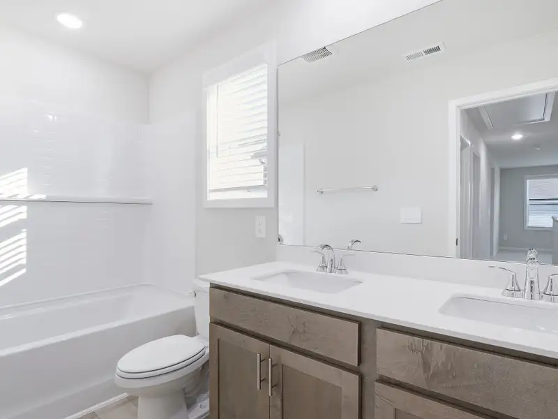 Furnished interior view inside a new home in Cadence Meadows, Zebulon (Image 8).