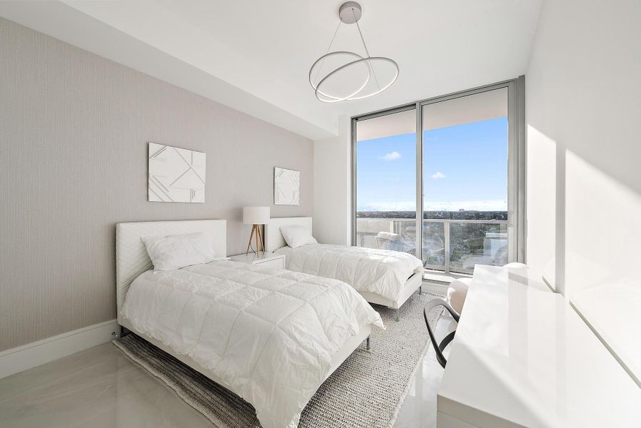 Guest Bedroom Western Views