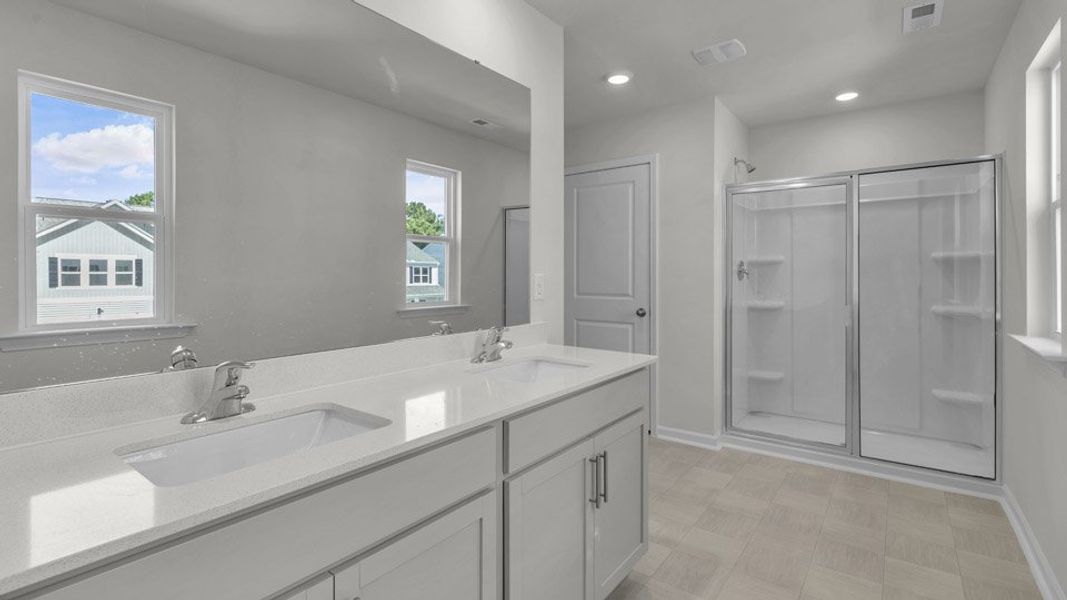 Furnished interior view inside a new home in Westerly, Lillington (Image 8).