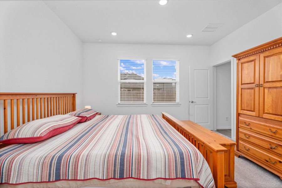 Furnished interior view inside a new home in Mason Woods, Cypress (Image 12).