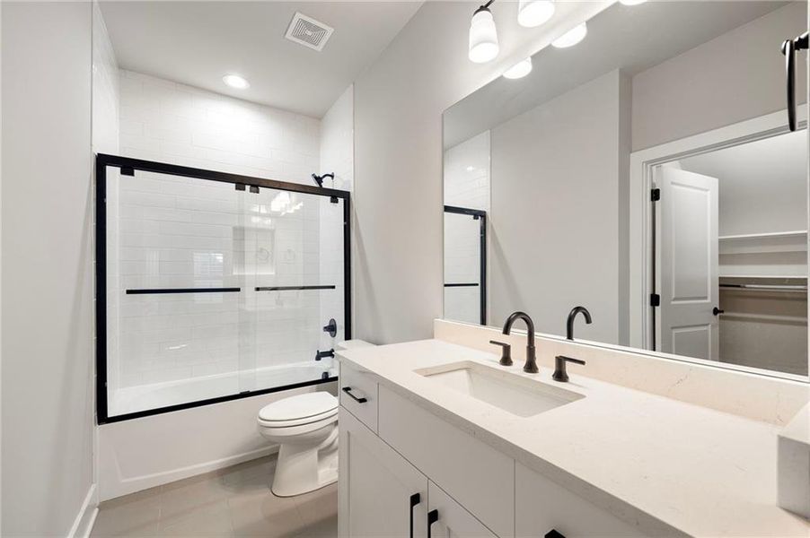 Furnished interior view inside a new home in , Marietta (Image 29).