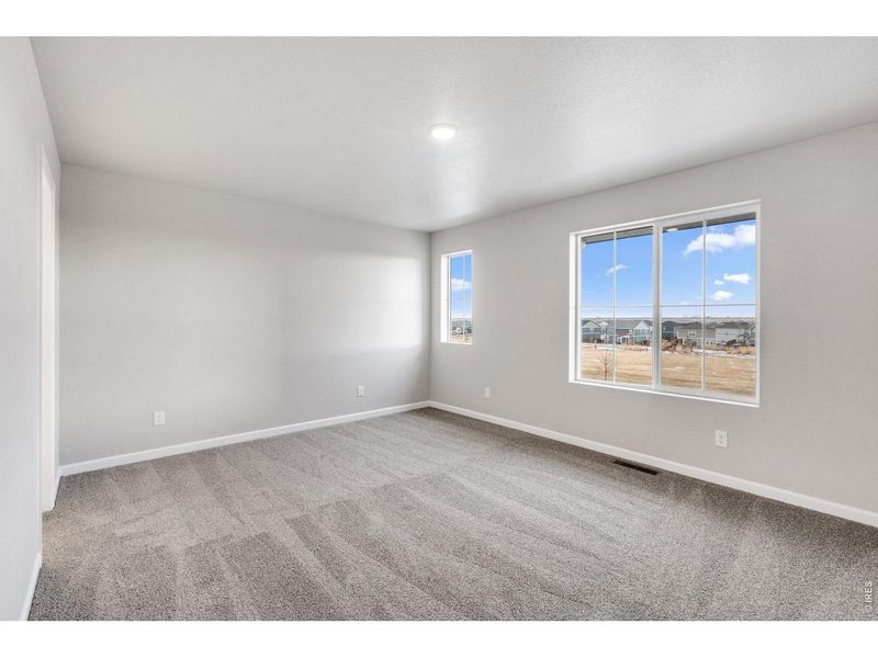 Spacious, unfurnished interior of a new home in Pintail Commons at Johnstown Village, Johnstown (Image 11). Spacious, unfurnished interior of a new home in Pintail Commons at Johnstown Village, Johnstown (Image 11).