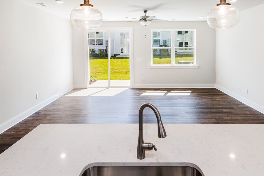 Close-up of interior finishes inside a home in Vaughan Farms, Angier (Image 9).