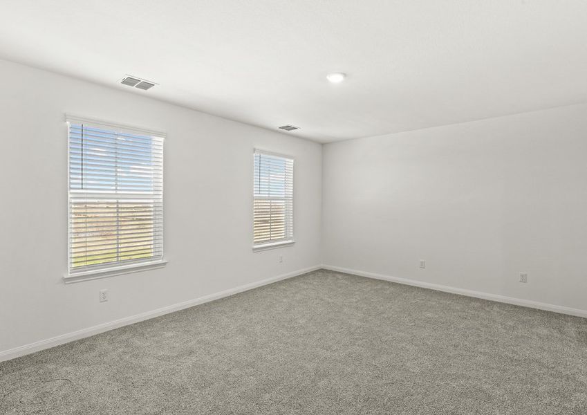 Master bedroom with plenty of natural light