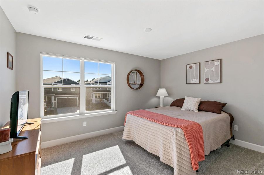 Furnished interior view inside a new home in Sunstone Village at Terrain, Castle Rock (Image 6). Furnished interior view inside a new home in Sunstone Village at Terrain, Castle Rock (Image 6).