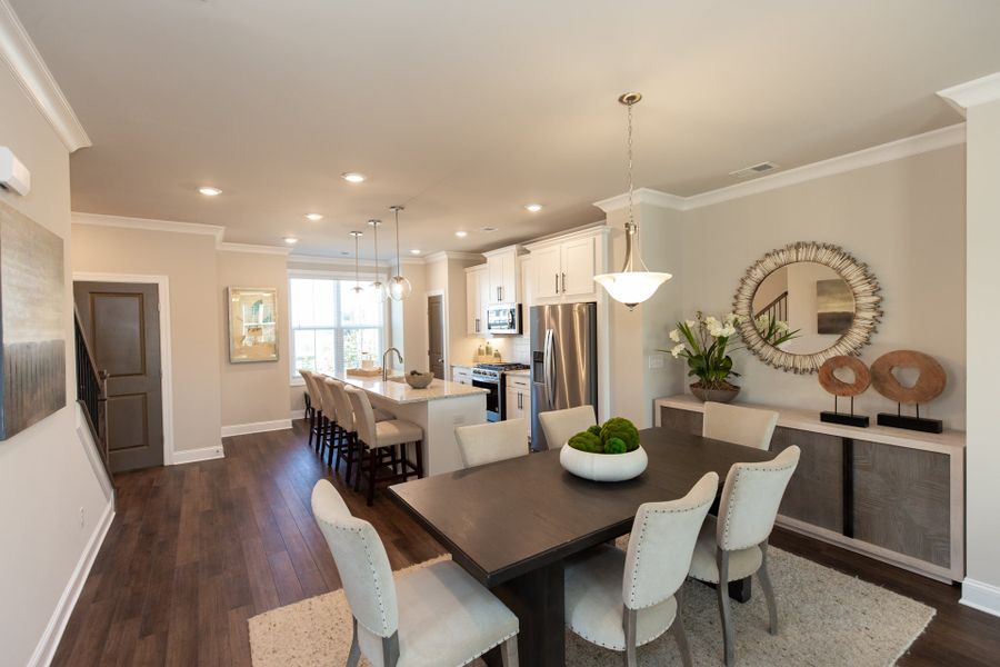 Glendale Home Dining Room and Kitchen