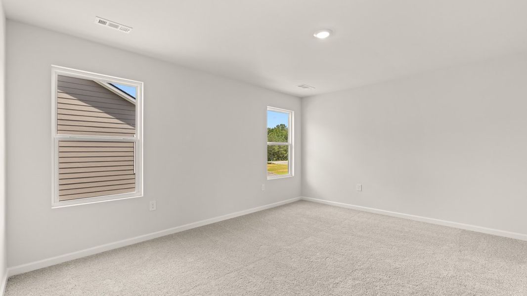 Representative unfurnished interior of a home built from the Irwin ll by D.R. Horton in Braselton Village, Braselton (Image 25).