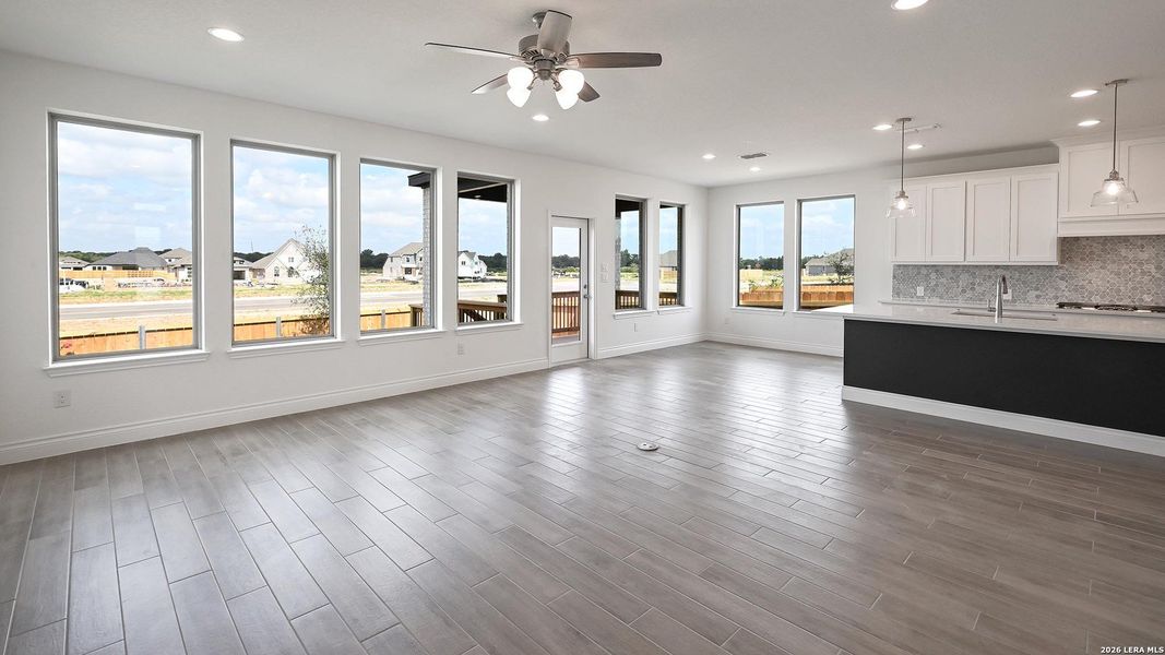 Spacious, unfurnished interior of a new home in Legacy at Lake Dunlap, New Braunfels (Image 20). Spacious, unfurnished interior of a new home in Legacy at Lake Dunlap, New Braunfels (Image 20).