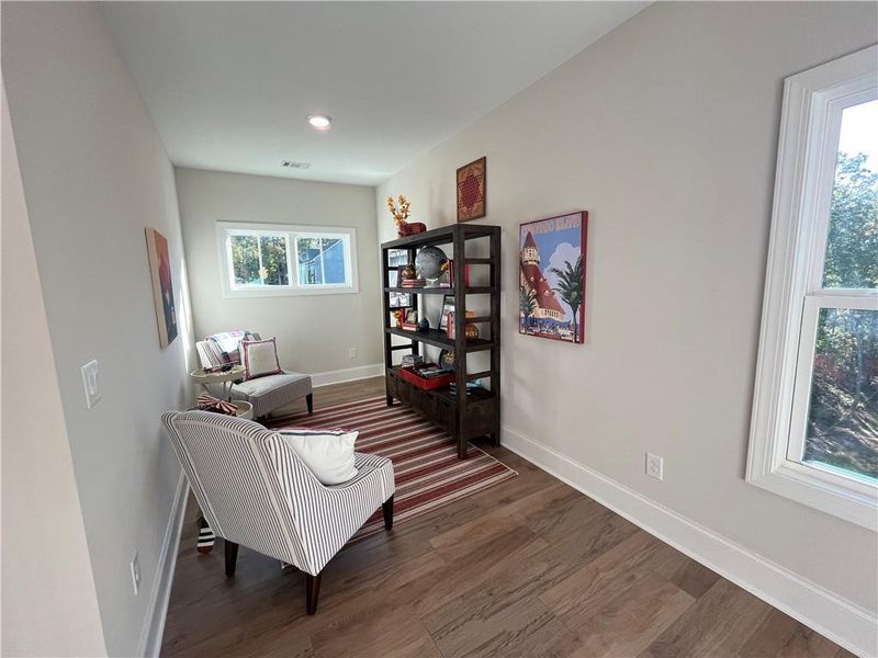 Furnished interior view inside a new home in Liberty Springs, Woodstock (Image 6). Furnished interior view inside a new home in Liberty Springs, Woodstock (Image 6).