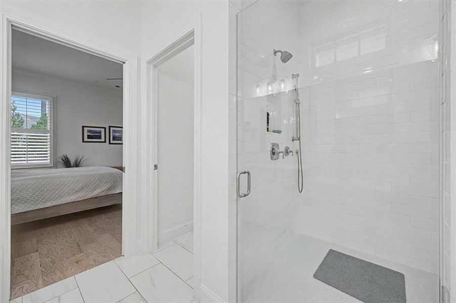 Furnished interior view inside a new home in Lakeside at River Green, Canton (Image 32).