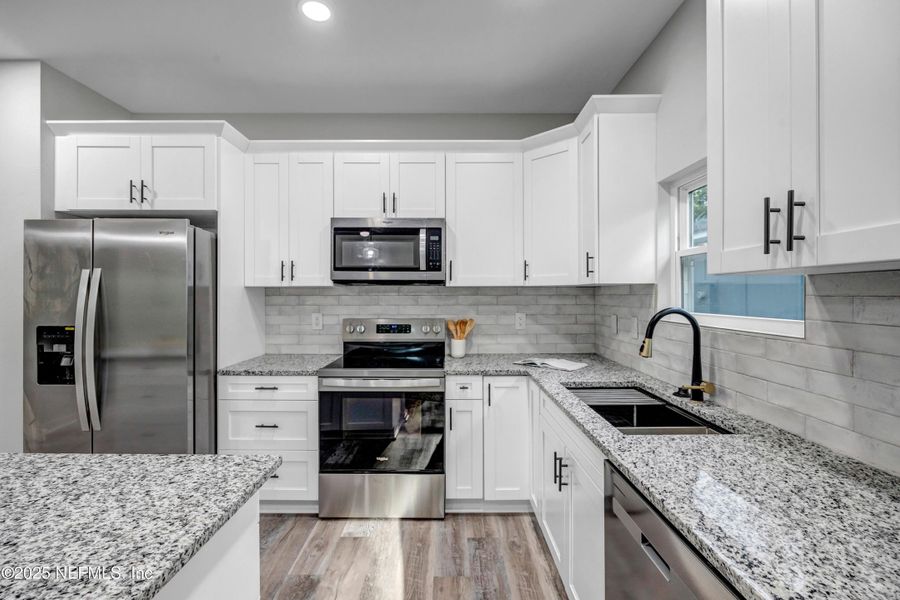 Furnished interior view inside a new home in , Baldwin (Image 9).