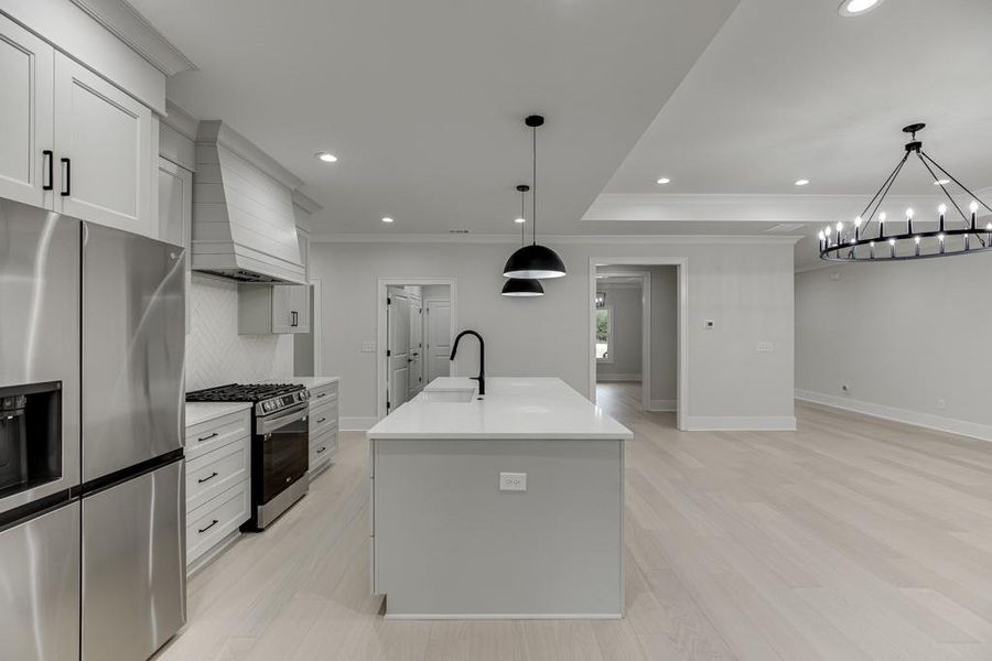 Furnished interior view inside a new home in , Pendergrass (Image 8).