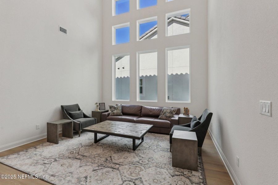 Furnished interior view inside a new home in Tamaya, Jacksonville (Image 8). Furnished interior view inside a new home in Tamaya, Jacksonville (Image 8).