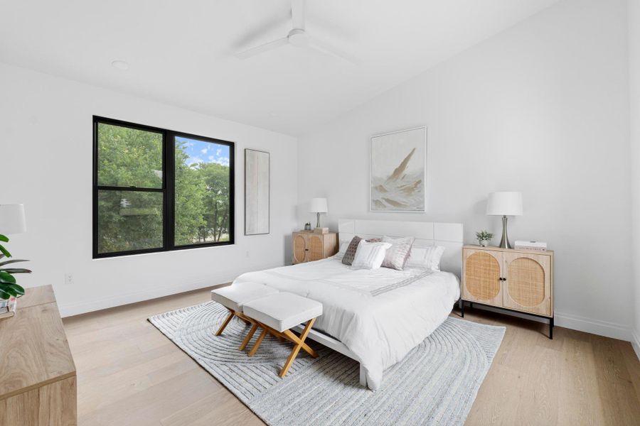 Furnished interior view inside a new home in , Austin (Image 8). Furnished interior view inside a new home in , Austin (Image 8).