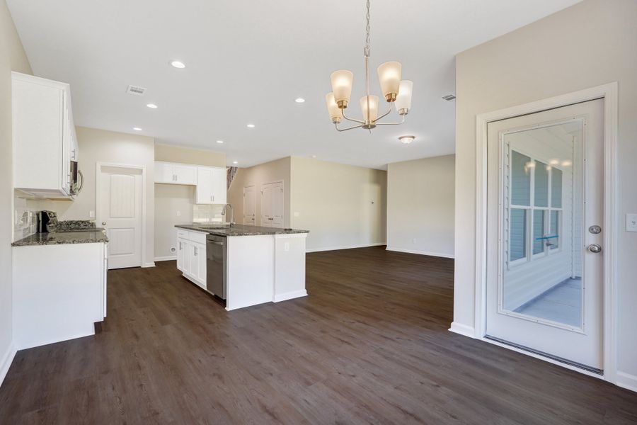 Spacious, unfurnished interior of a new home in Heritage at New Riverside, Bluffton (Image 21). Spacious, unfurnished interior of a new home in Heritage at New Riverside, Bluffton (Image 21).