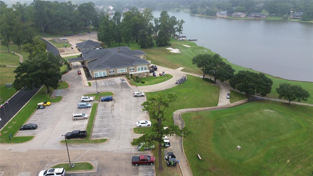 Enjoy dinners on the lake at Elkins Lake Resident Clubhouse.