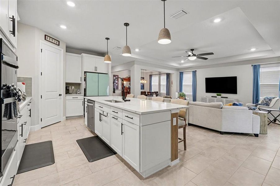 Furnished interior view inside a new home in Willow Reserve, Lutz (Image 17).