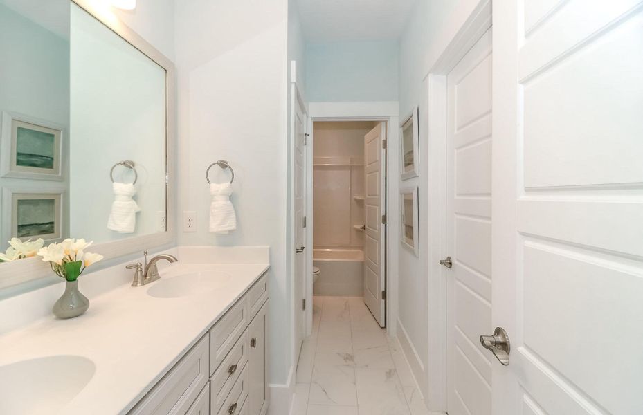 Furnished interior view inside a new home in Nexton, Summerville (Image 2).
