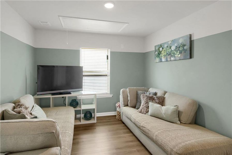 Furnished interior view inside a new home in , Atlanta (Image 20).