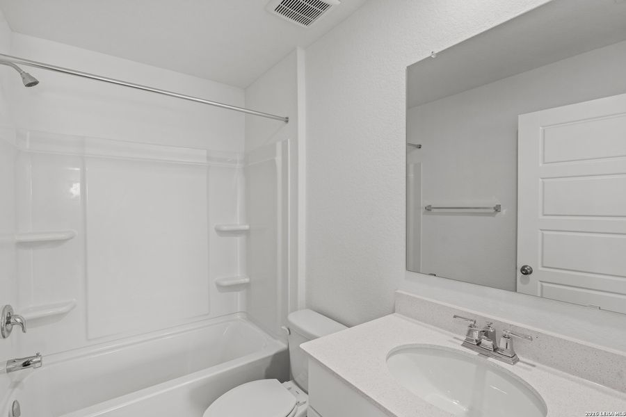 Furnished interior view inside a new home in Davis Ranch, San Antonio (Image 6).