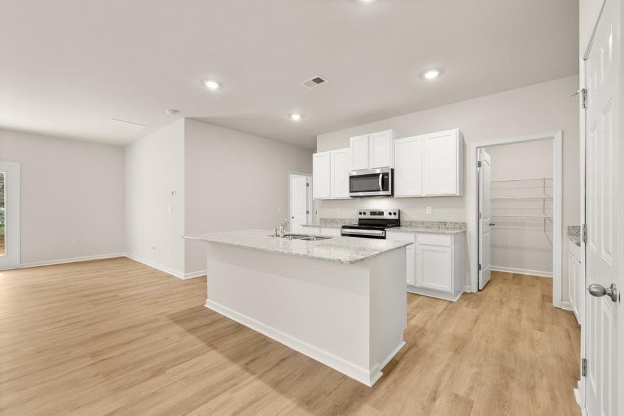 Furnished interior view inside a new home in Oconee Overlook, Gainesville (Image 10). Furnished interior view inside a new home in Oconee Overlook, Gainesville (Image 10).