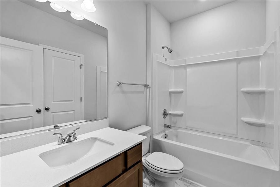 Furnished interior view inside a new home in Fieldstone, Lexington (Image 15).