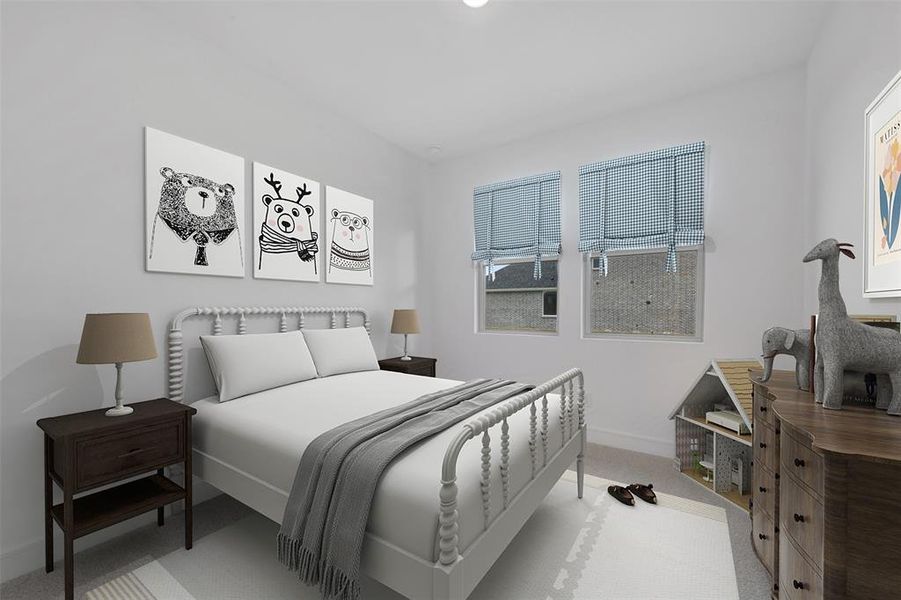 Furnished interior view inside a new home in Heritage Ranch, Sherman (Image 15).