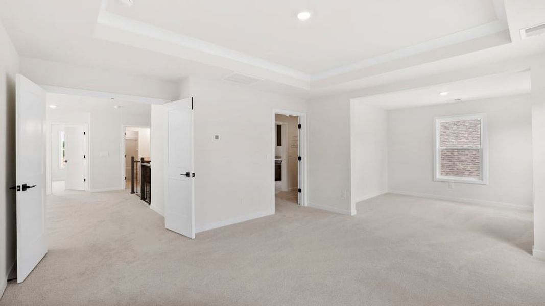 Spacious, unfurnished interior of a new home in Adams Glen, Greenville (Image 33). Spacious, unfurnished interior of a new home in Adams Glen, Greenville (Image 33).