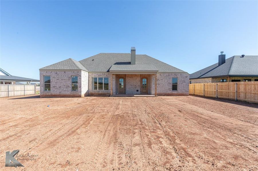 Exterior details and patio area of a home in , Abilene (Image 27).